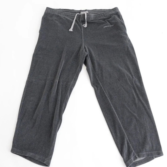 Pierre Cardin Other - Vintage Pierre Cardin Graphite Gray Velour Jogger  Pants Large